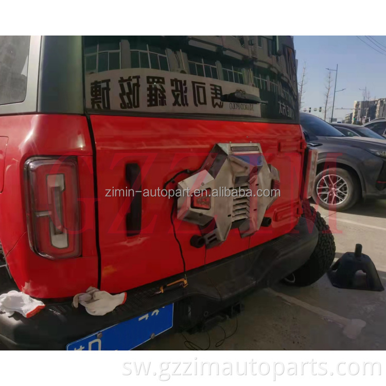 Sehemu za Auto ABS Mfuko wa Shina la Gari la Plastiki na Mmiliki wa Pocket ya Boot ya Boot kwa Bronco